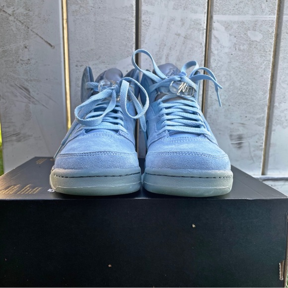 Women’s Air Jordan 5 Retro ‘BlueBird’ Size 6 DD9336-400 B-grade - Picture 4 of 6